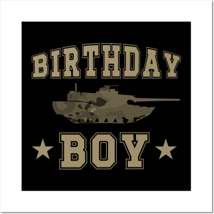 Birthday Army Party Birthday Party Posters and Art